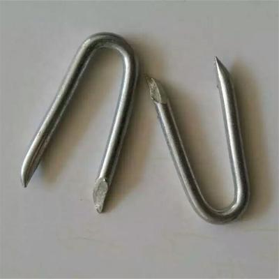 China Fence Staple Best Price Galvanized Fence Staple U Type Concrete Nails for sale