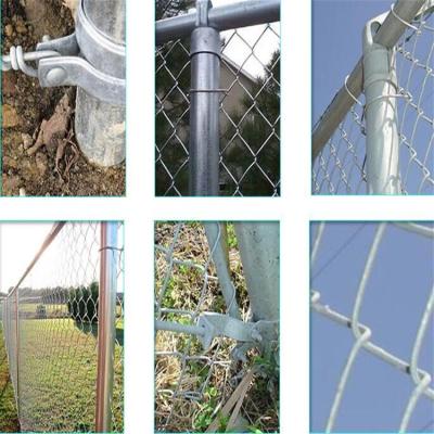 China Garden Fence Hot Electro Galvanized Chain Link Fence PVC Chain Link Fence for sale