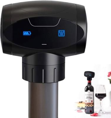 China Viable Automatic Wine Vacuum Stopper Factory Wholesales Electric Reusable Wine Stopper Automatic Vacuum Pump Vacuum Wine Saver for sale