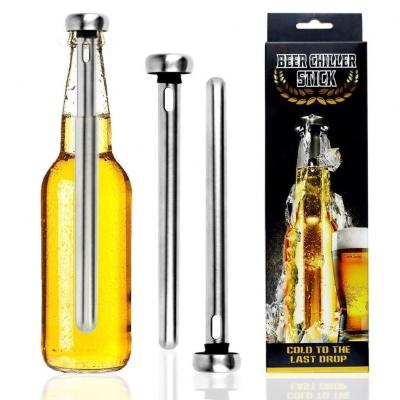 China Viable Bar Accessories Stainless Steel Ice Cube Beer Fridge Sticks For Bottles Cooling Sticks Whiskey Cooling for sale