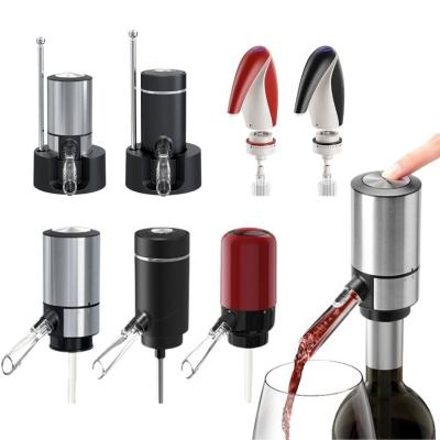 China Instant Wine Aerator Wholesale Wine Decanter Aerator Wine Accessories Make Custom Logo Automatic Electric Wine Dispenser for sale