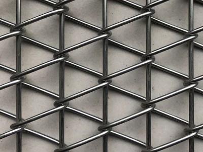 China Architectural Woven Metal Mesh Fabric Create Weave Ss Woven Wire Mesh for sale