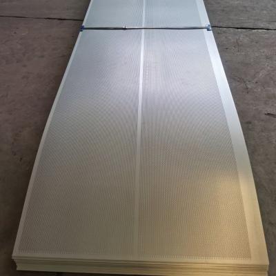 China 450 mm Lochstahlnetz 0,2 mm dick Perforierter Metallbildschirm zu verkaufen