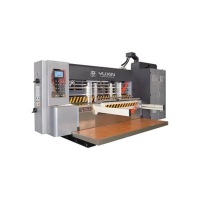 China Automatic Carton Box Making Machine Large Full Roll Die-Cutting Machine Wrinkled Flatbed Die-Cutting Machine for sale