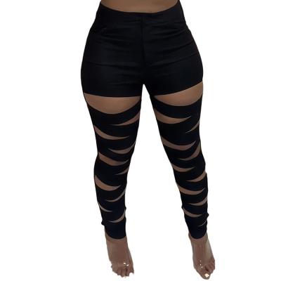 China Fashion QUICK DRY casual streetwear pants sexy bandage pants for women for sale