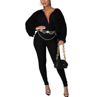 China Sustainable Fashion Clothes Rompers Women Plus Size One Piece Jumpsuit for sale