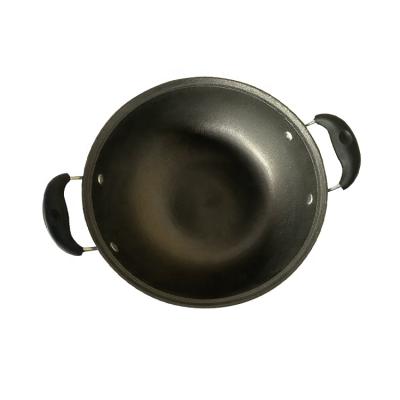 China Sustainable Eco Friendly Cast Iron Casserole Pan Cookware For Home Kitchen for sale