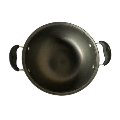 China Sustainable Popular Pot Iron Cast Furnace Casserole Pot Eco - Friendly Fired Cast Iron Serving Pots for sale