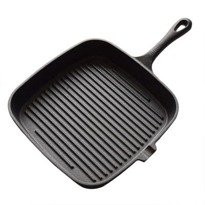 China Viable Wholesale Nonstick Coating Frying Pan For Home Use Cast Iron Steak for sale