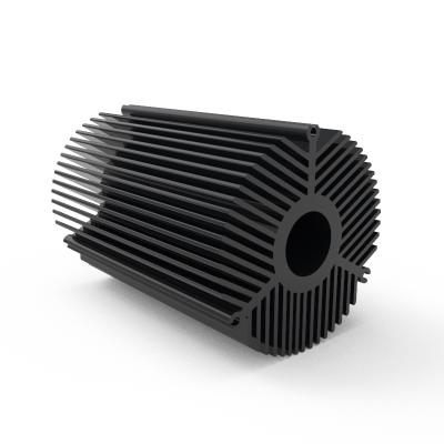 China Custom Aluminum Radiator Extrusion Profile Radiator Customs Lead Round Aluminum Profile Radiator Extrusions for sale