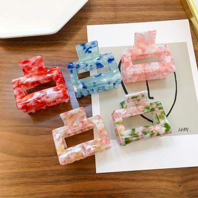 China Environmentally Friendly New Products Hair Claw Clip Acetate Hair Claw Hair Accessories Clips for sale