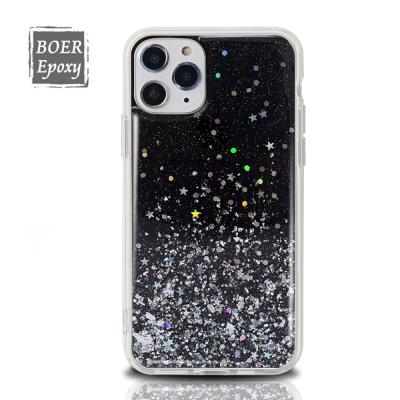 China High Fashion Shiny Black Plastic PC Girls TPU Protective Phone Cases For iPhone 13 13 Pro Max 12 Case for sale