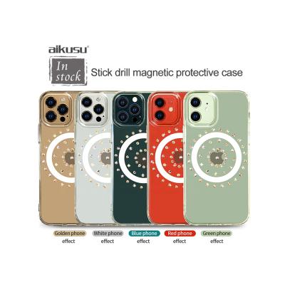 China High Protective Case For iPhone 13 Phone Business 2 In 1 Shockproof Glitter Phone Case For iPhone 13 Pro for sale