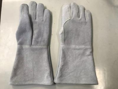 China Material a prueba de calor de Cowsplit de los guantes de soldadura de EN407 Mig en venta