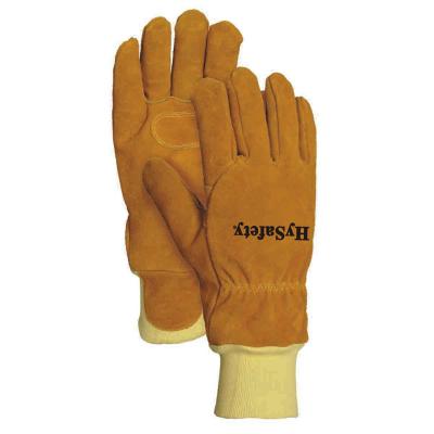 Chine Les gants de pompier de Hysafety/fouettent la manchette classique de bracelet de gants en cuir de travail à vendre