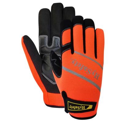 China Vibración anti S a guantes de la mano del mecánico del XL hola viz, guantes estupendos del trabajo del apretón en venta