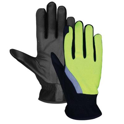 China Fast Fit S-XXL PU Mechanics Wear Gloves light Duty anti slip for sale