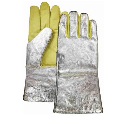 China 280g sentía destreza llano 5 guantes a prueba de calor del trabajo hasta 500 grados en venta