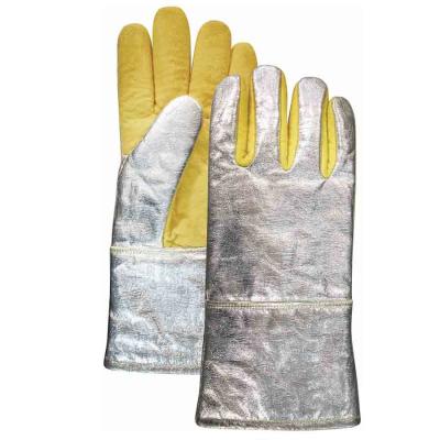 China Talla 9 y 10 guantes a prueba de calor del trabajo 350 grados en venta