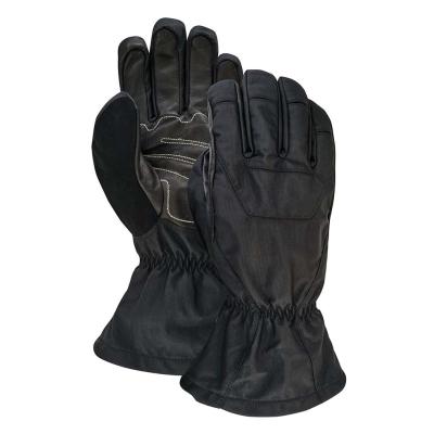 China Guantes de cuero/dos de la snowboard del negro de S-2XL en los guantes uno en venta