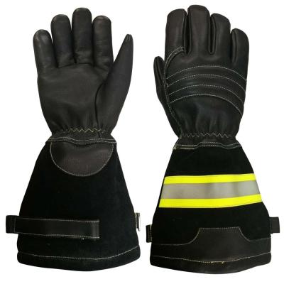 Chine Longue manchette EN388 : Bande 2016 de Gloves With Reflective de sapeur-pompier à vendre