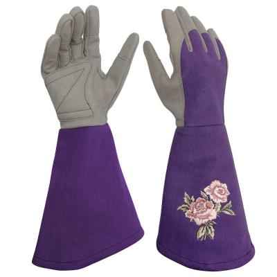 China Dornen-beständige Gartenarbeitarbeits-Handschuhe zu verkaufen