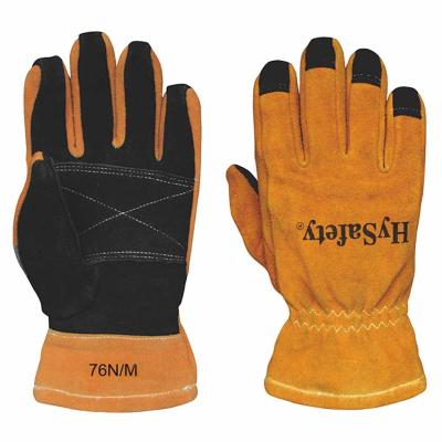 Chine Bouts du doigt 1971 de renversement de Gloves With Structural de sapeur-pompier de Cowskin de NFPA Eversoft à vendre