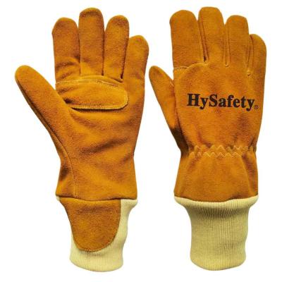 Chine Résistance à l'abrasion de Work Gloves High de sapeur-pompier de la lumière 64N-82XW à vendre