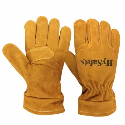 China Handschuh-Feuerwehrmann Gloves, lederne Wildnis-Feuer-Handschuhe der Geschicklichkeits-NPFA1977 zu verkaufen