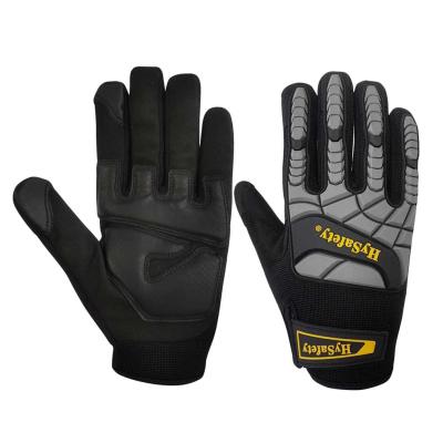 China TPR-de Gewrichtsbescherming Gloves Op zwaar werk berekende Mechanische Gloves-Sporthandschoenen Te koop