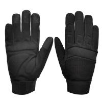 Chine Remplissage en cuir synthétique de Glove de mécanicien sur la paume Mesh Knuckle respirable à vendre