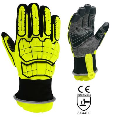 China 3X44EP AATCC grade 6 Technical Rescue Gloves Slash Resistant Gloves for sale