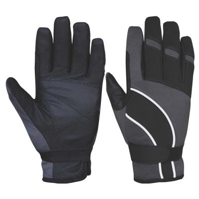 China Hysafety Screen Touch Waterproof Equestrian Gloves / Horse Racing Gloves for sale