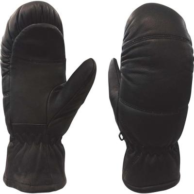 China Manoplas de cuero de la snowboard del tamaño S-2XL, Ski Mittens Cold Resistant para hombre en venta