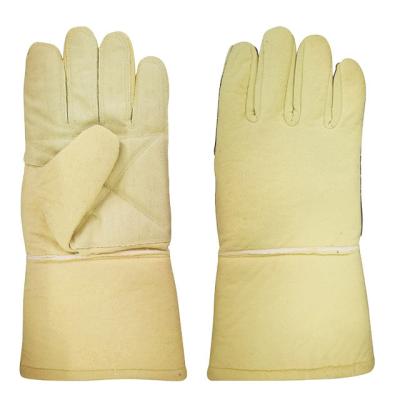 China Guantes a prueba de calor del trabajo de las capas multi 500 grados de EN388 2016 3544X en venta