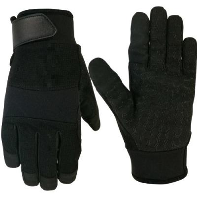 China El ANSI del ISO 13997 F cortó llano los guantes mecánicos de la mano del cierre de los guantes A9/del velcro en venta