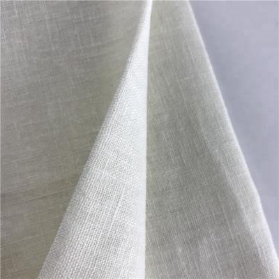 China Shrink-Resistant New Products Wholesale TR Pants White Viscous Tailoring Poly Fabric for sale