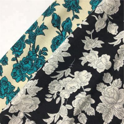 China Wholesale Cheap Twill 100% Viscose Printed Crepe Rayon Fabric for sale