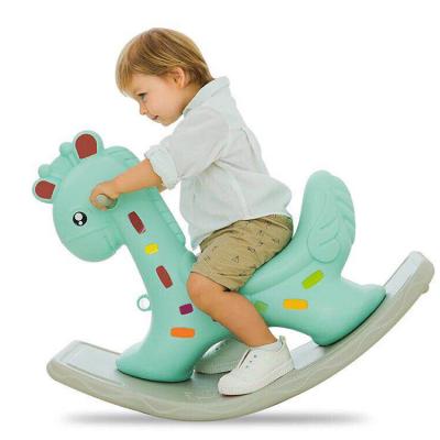 China Ride On Toy Eco Friendly Indoor Good Quality Plastic Kids Rocking Horse for sale