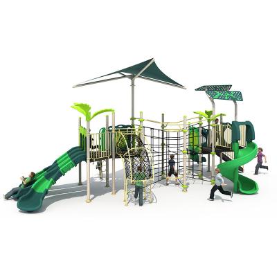 China ALLOY gate sports children fortress big juegos infantiles playground castle for sale