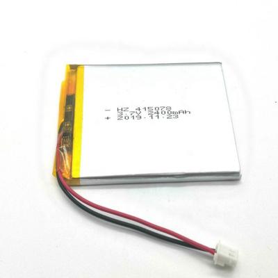 China Toys CB certifications 415078 lipo battery 3.7V 2400mah lithium battery for sale