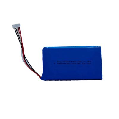 China High Quality Toys Rechargeable Battery 3.7V 7.4V 5000mAh 6060100 Large Capacity Li-ion Li Polymer for sale