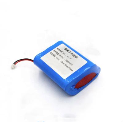 China Toys 18650 Lithium Batteries 12v 3S2P 11.1V 5200mAh Li-ion Battery Pack For Medical Equipment for sale