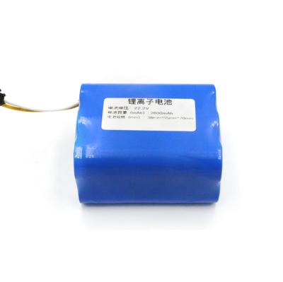 China Toys Customize Rechargeable 18650 Battery Pack 6S 22.2V 2600mah Battery For Audio Equipment for sale