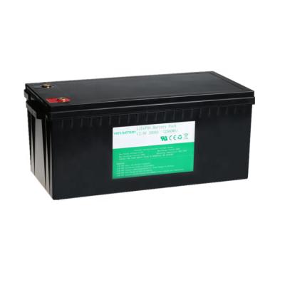 China Factory direct deep cycle 12.8V 200ah lifepo4 battery 12v 200ah battery pack 522*238*218mm for sale