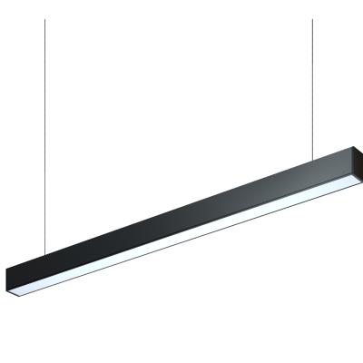 China Office Made In China Suspended Shop Channel For Office Linear Pendant Ceiling Light for sale