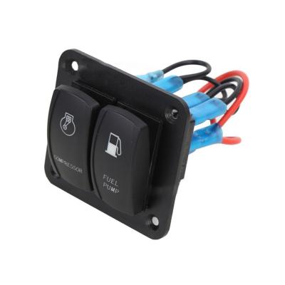 China Mobile Phone/Car Ipad/Camera/PDA/MP3 Accessories Universal 2 Band 5 Pin On Off Switch DC 12V Auto Car Boat Rocker Switch Marine Panel for sale