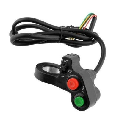 China Honk. Universal Motorcycle Turn On/Off Switch Off Road Horn On/Off Switch Handlebar Turn Signal Light Control Switch for sale