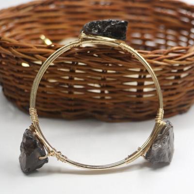 China LS-D4495 Crazy BOHEMIA HOT! ! Wholesale natural smoky quartz bracelet, jewelry natural stone bracelet for sale