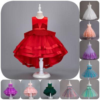 China Anti-wrinkle 2023 Summer Girls' Dress Girl Personality Princess Sleeveless Dress for sale